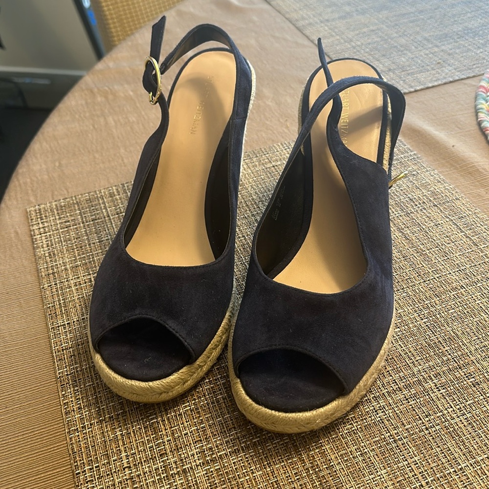 Stuart Weitzman Wedge Sandals size40